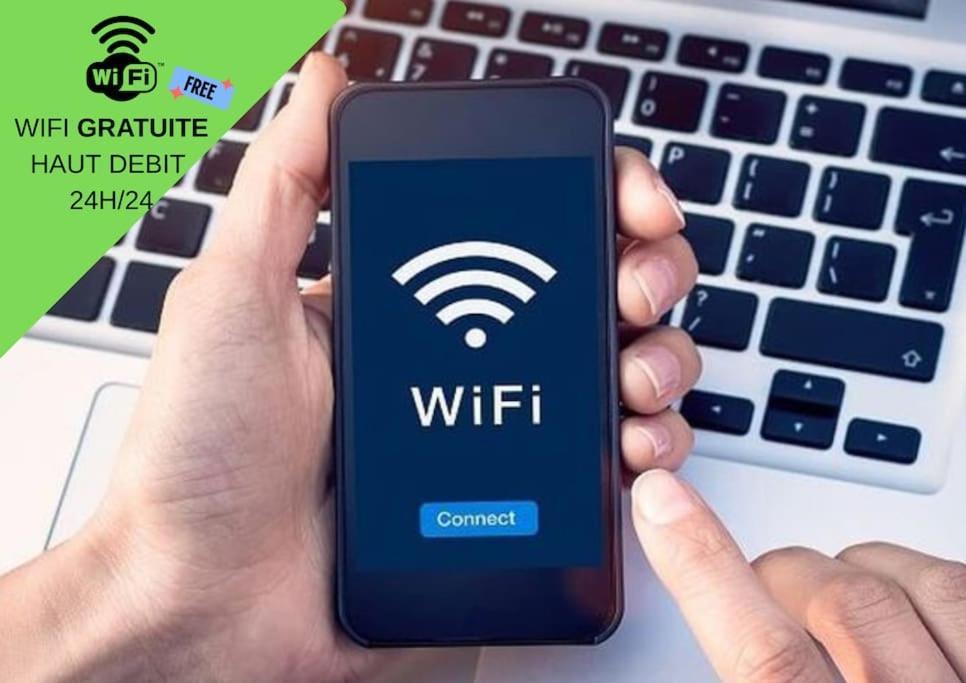 Super Studio Tout Equipe Wifi 2Pers Saint-Quentin  Exterior foto